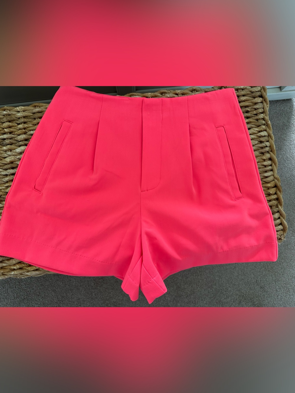 a new day Hot Pink High-Waist Women’s Shorts